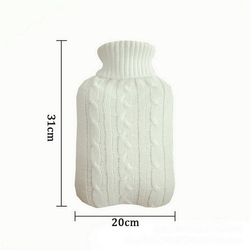 Load image into Gallery viewer, 2000ml Large Knitted Hot Water Bag Cover Warm Explosion-proof
