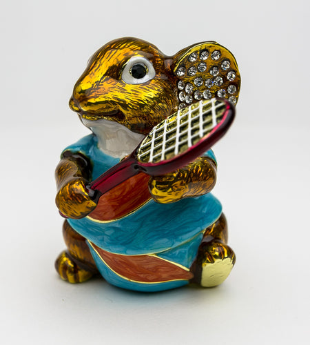 Mouse Playing Tennis