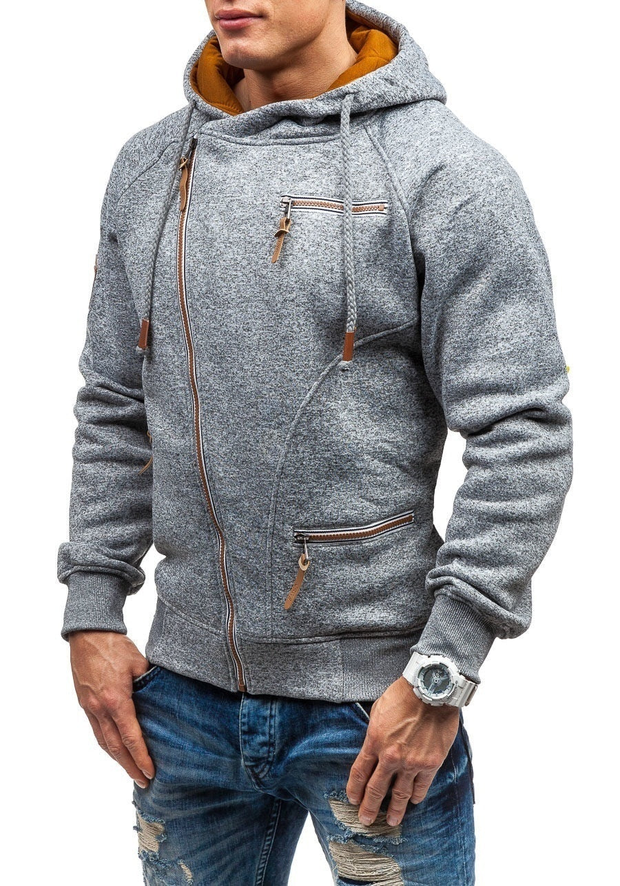 Zipper Cardigan Men Knit Jacket | Cardigan Sweater Jacket Men - 2023