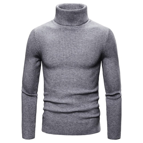 Load image into Gallery viewer, 2022 Autumn and Winter New Men&#39;s Turtleneck Sweater Male Korean
