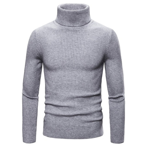 Load image into Gallery viewer, 2022 Autumn and Winter New Men&#39;s Turtleneck Sweater Male Korean
