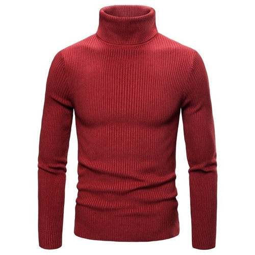 Load image into Gallery viewer, 2022 Autumn and Winter New Men&#39;s Turtleneck Sweater Male Korean
