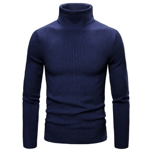 Load image into Gallery viewer, 2022 Autumn and Winter New Men&#39;s Turtleneck Sweater Male Korean
