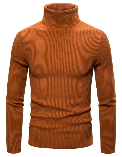 Load image into Gallery viewer, 2022 Autumn and Winter New Men&#39;s Turtleneck Sweater Male Korean
