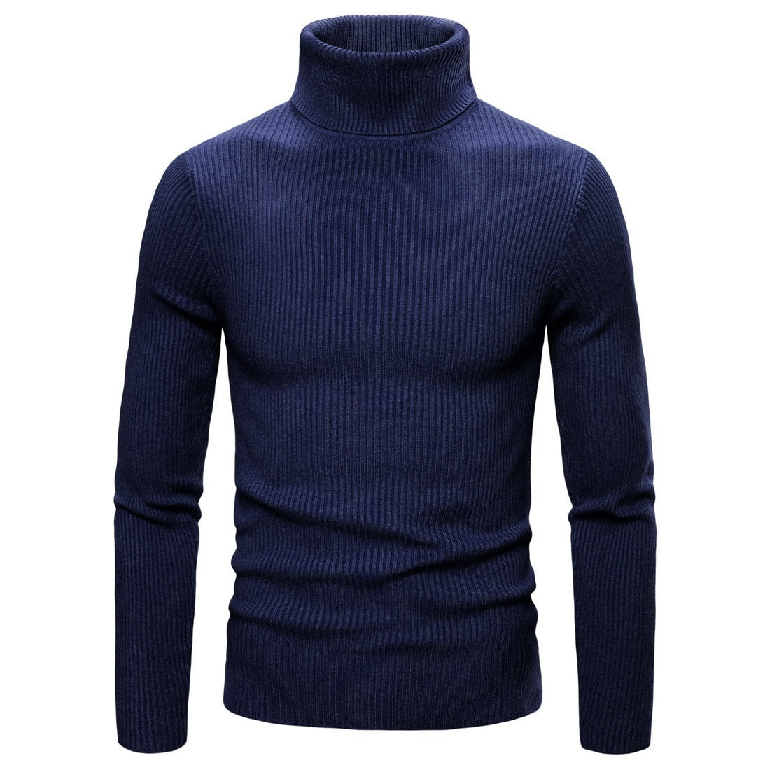 2022 Autumn and Winter New Men's Turtleneck Sweater Male Korean