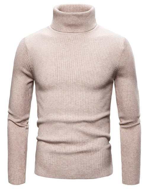 Load image into Gallery viewer, 2022 Autumn and Winter New Men&#39;s Turtleneck Sweater Male Korean
