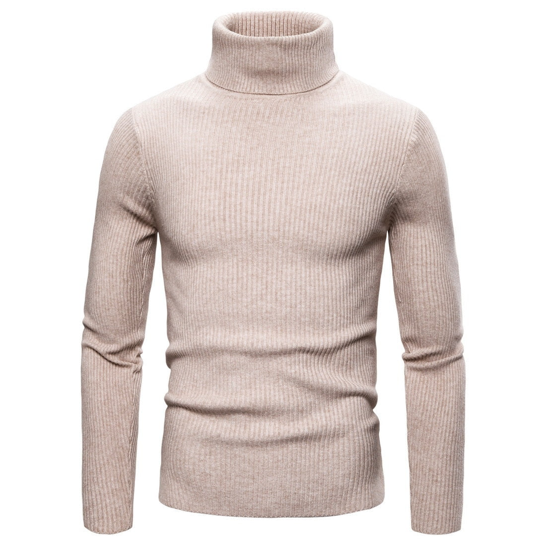 2022 Autumn and Winter New Men's Turtleneck Sweater Male Korean