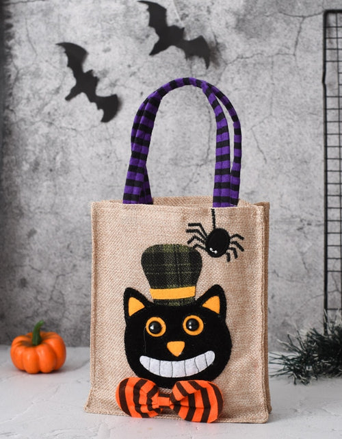 Load image into Gallery viewer, 2023 Halloween Candy Bag Portable Pumpkin Bag Kindergarten Children
