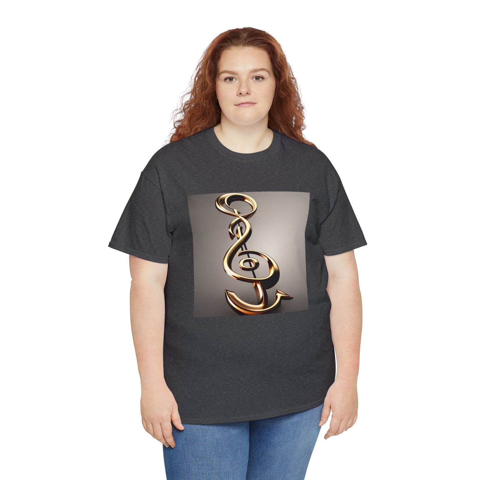 Treble Clef Unisex Heavy Cotton Tee