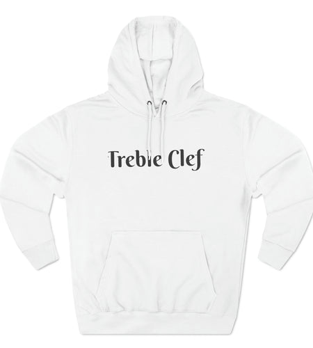 Treble Clef Unisex Premium Pullover Hoodie