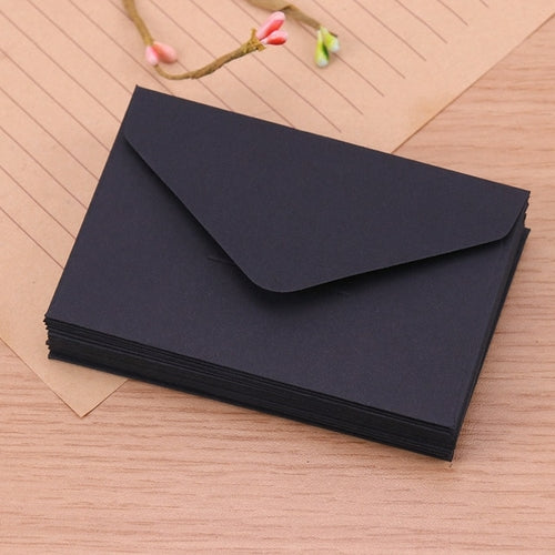 Load image into Gallery viewer, 20pcs Classical White Black Kraft Blank Mini Paper Window Envelopes
