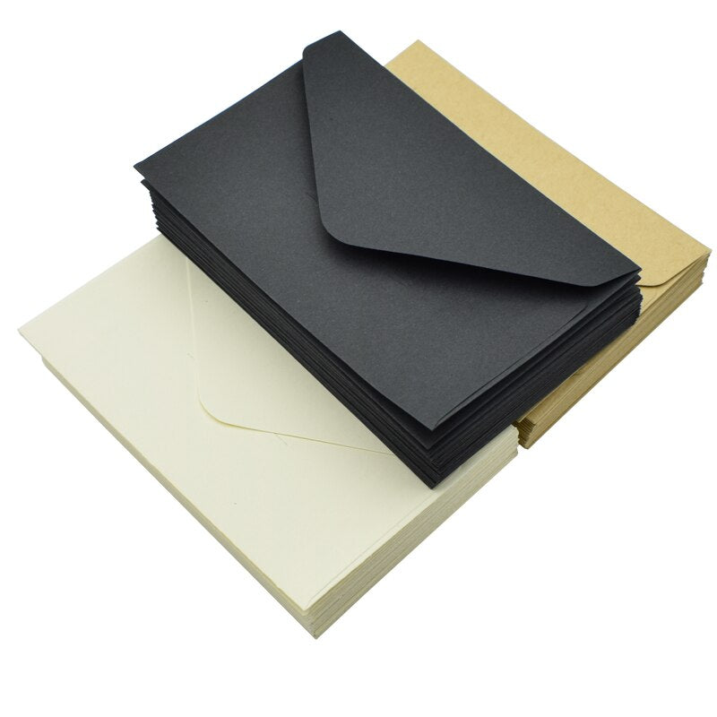 Vintage Kraft Paper Envelopes | Small Vintage Paper Envelope - 20pcs