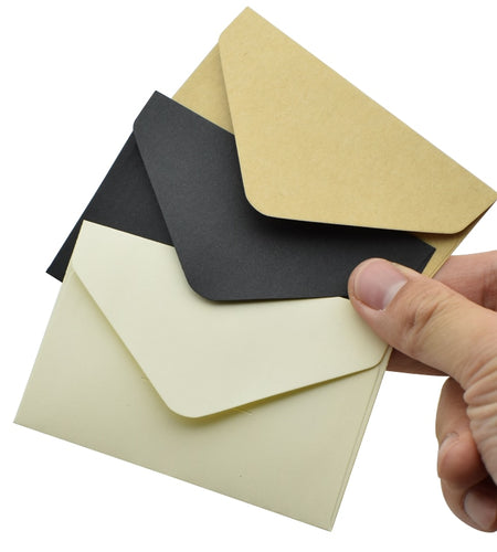 Vintage Kraft Paper Envelopes | Small Vintage Paper Envelope - 20pcs