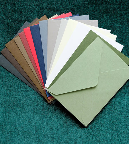 20pcs/pack Vintage Velvet Texture Western Envelopes C6 Envelope For