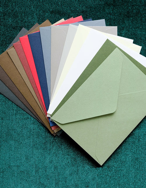 Load image into Gallery viewer, 20pcs/pack Vintage Velvet Texture Western Envelopes C6 Envelope For
