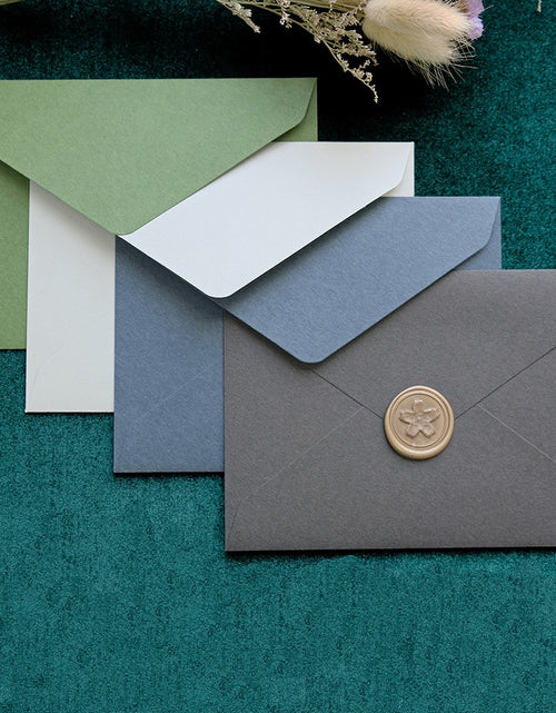 Load image into Gallery viewer, 20pcs/pack Vintage Velvet Texture Western Envelopes C6 Envelope For
