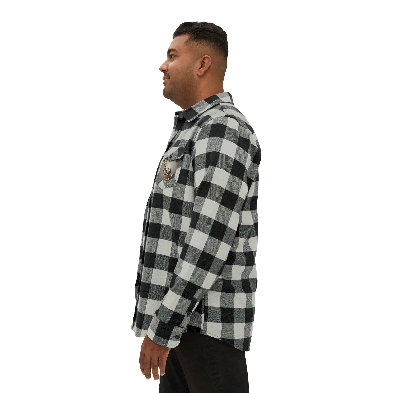 Treble Clef Val Unisex Flannel Shirt