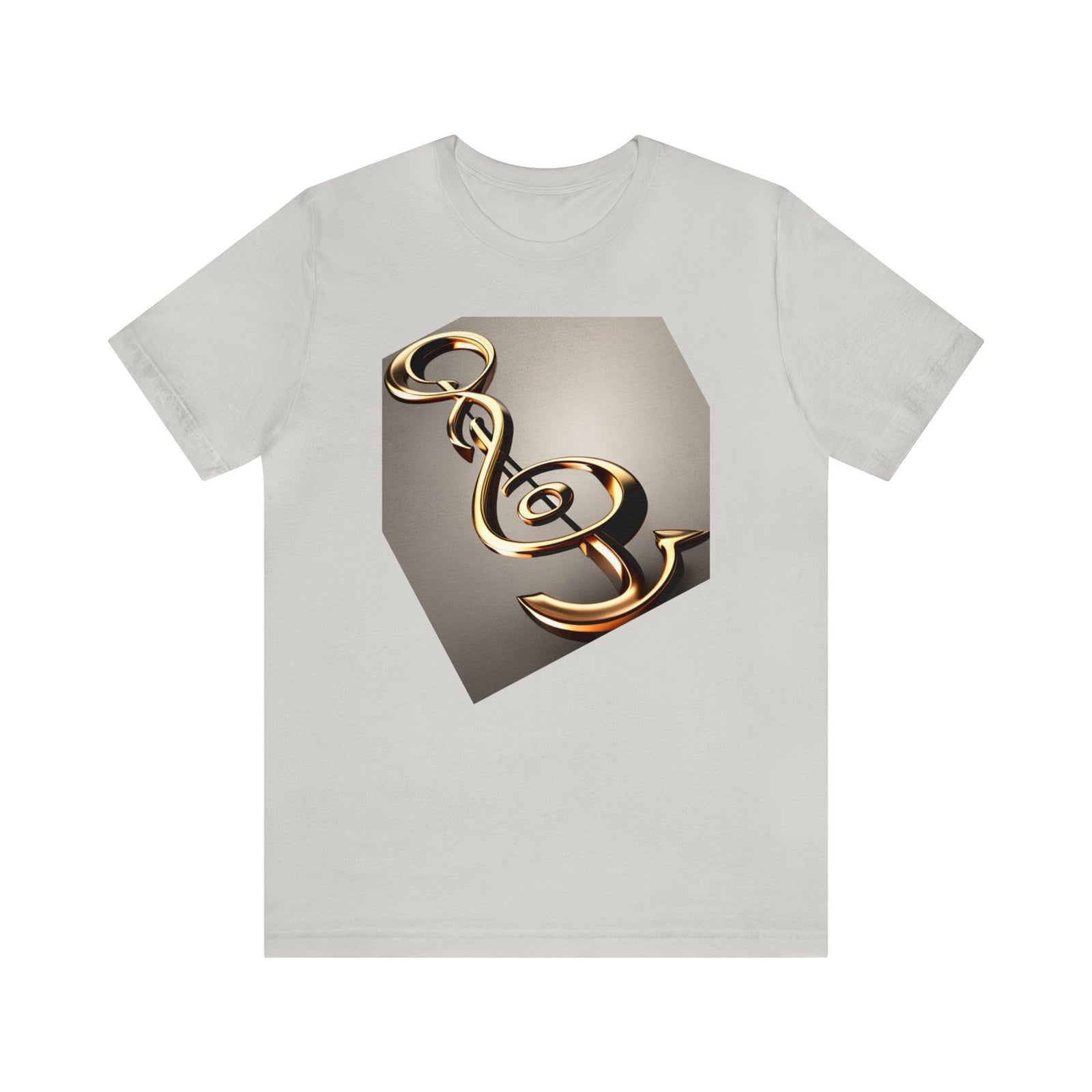 Treble Clef Unisex Jersey Short Sleeve Tee