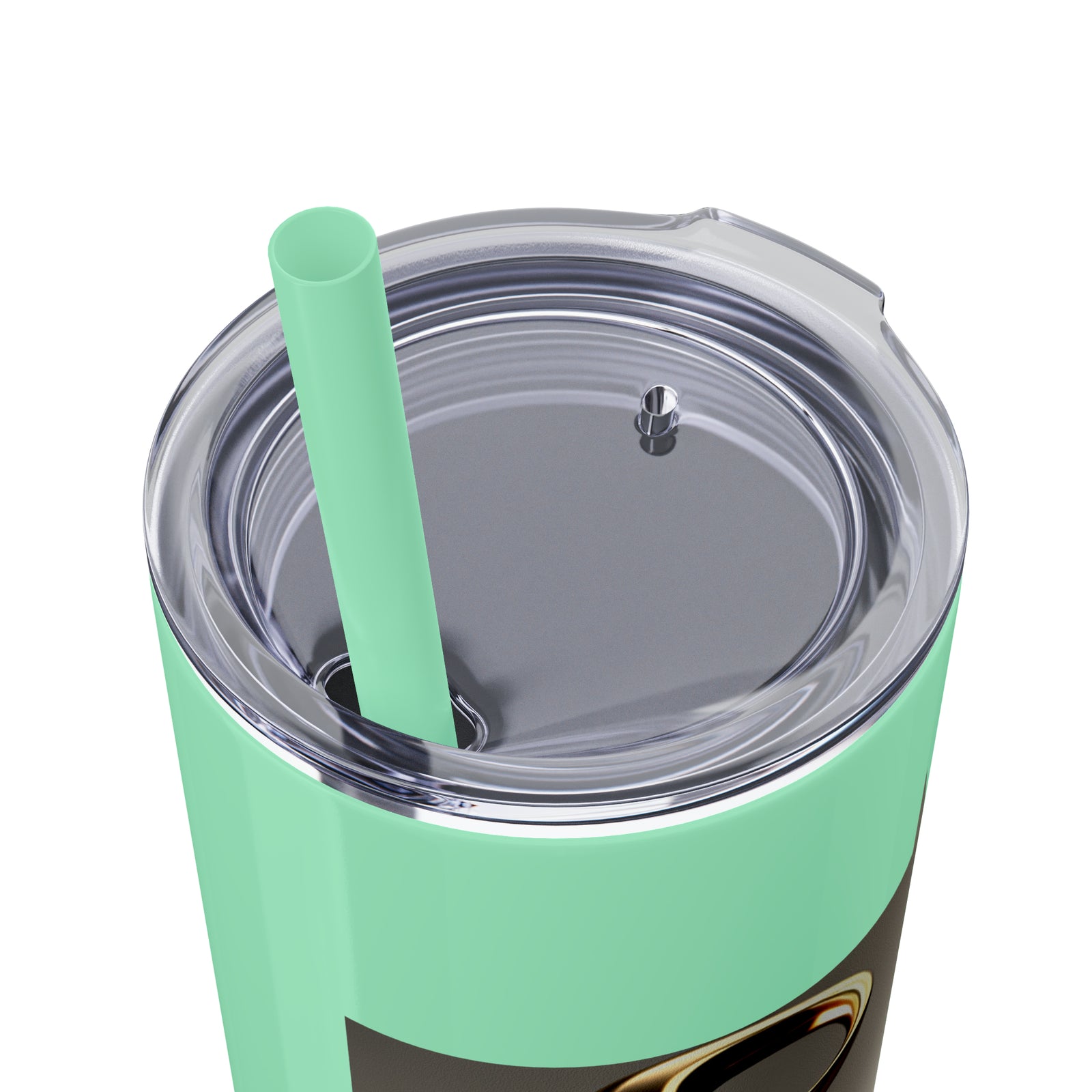 Treble Clef Skinny Tumbler with Straw, 20oz