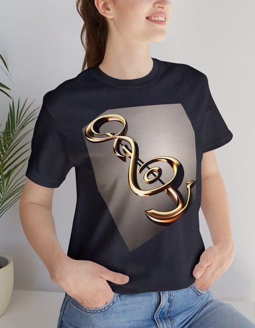 Load image into Gallery viewer, Treble Clef Unisex Jersey Short Sleeve Tee
