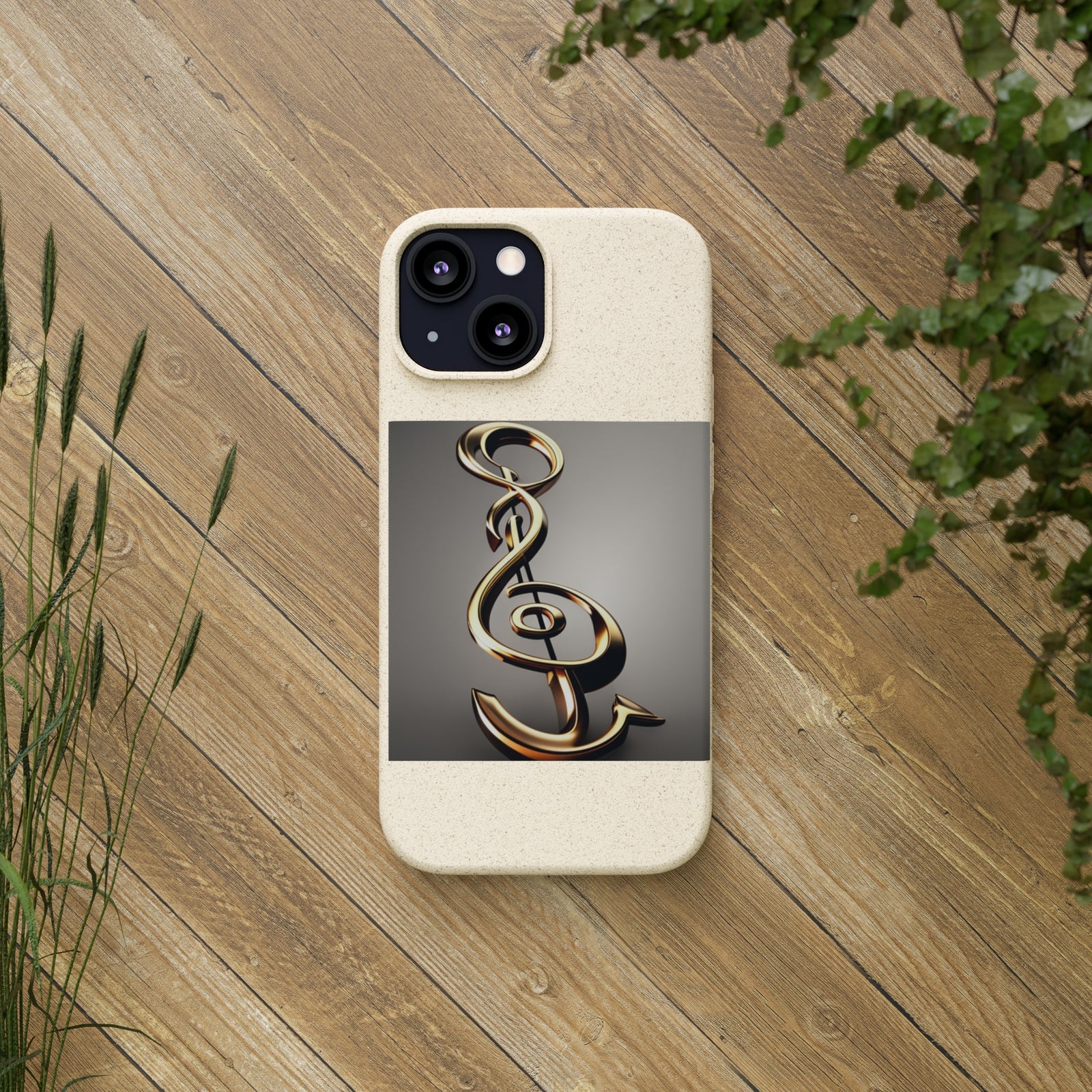 Treble Clef Biodegradable Cases