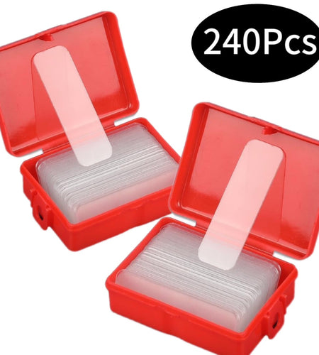 240/120pcs Reusable Double Sided Adhesive Tape Multifunctional
