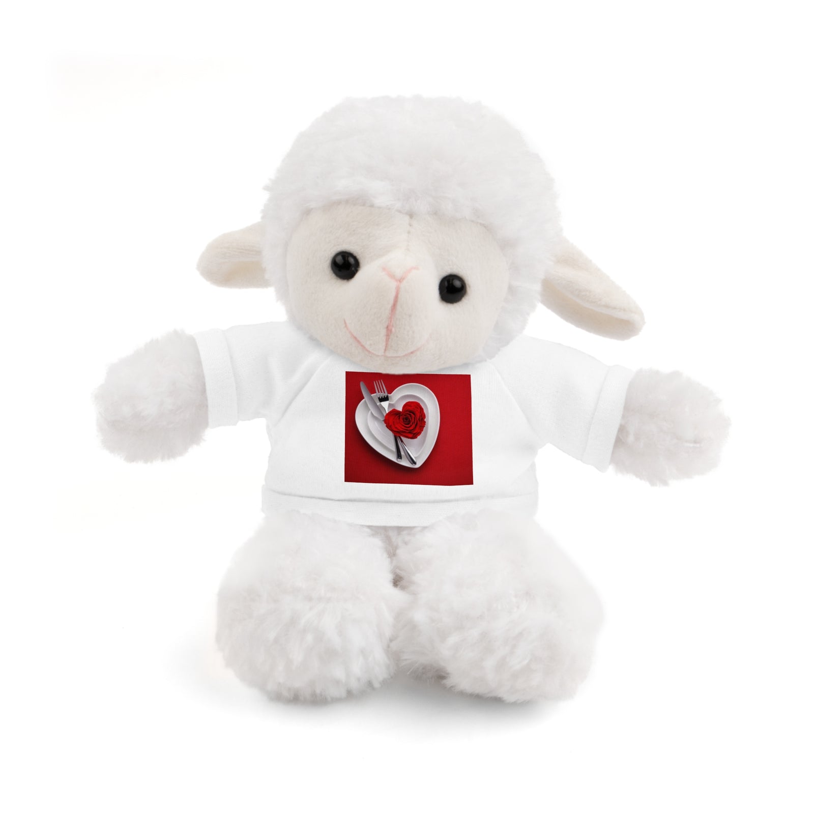 Valentine Stuffed Animals with Tee