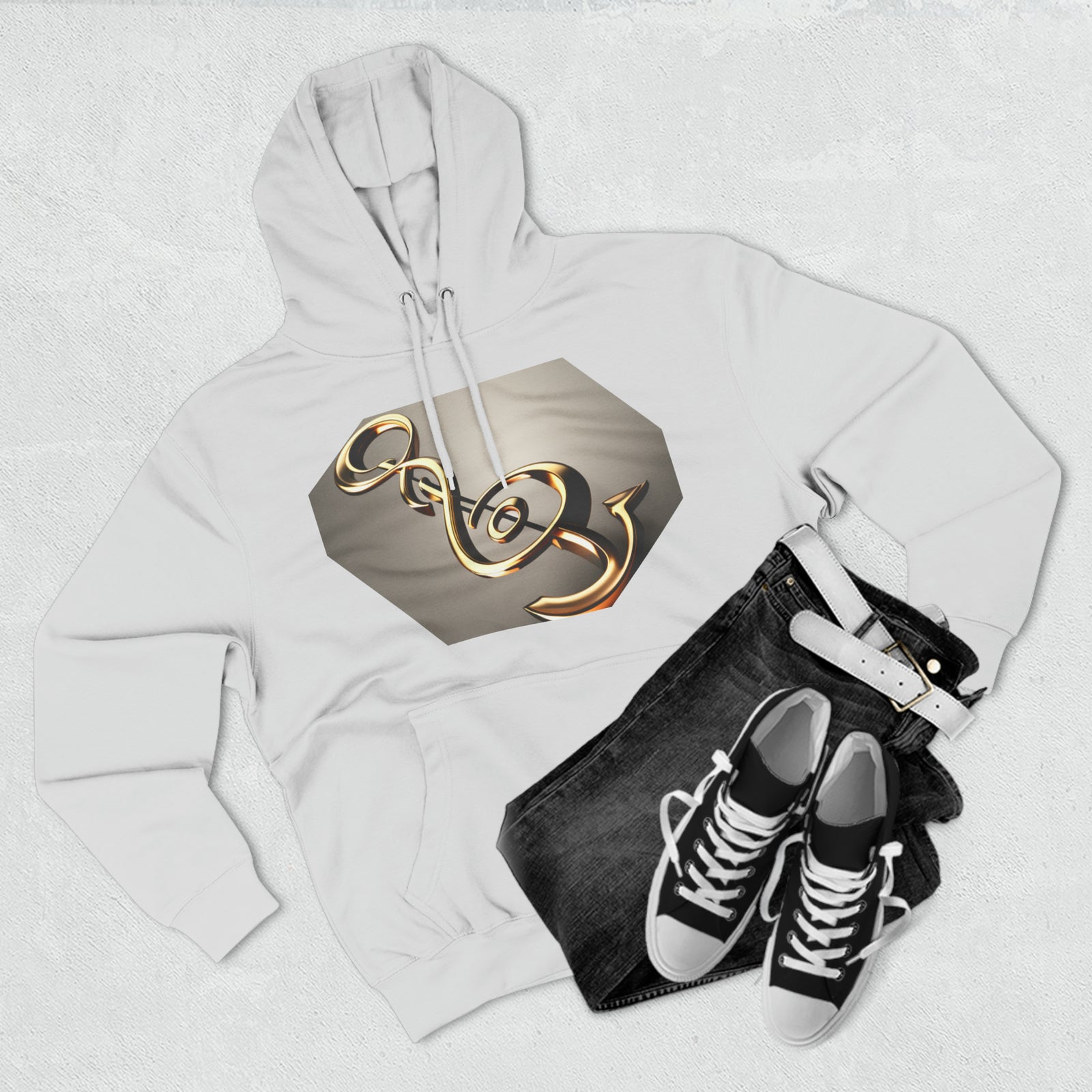 Treble Clef Unisex Premium Pullover Hoodie