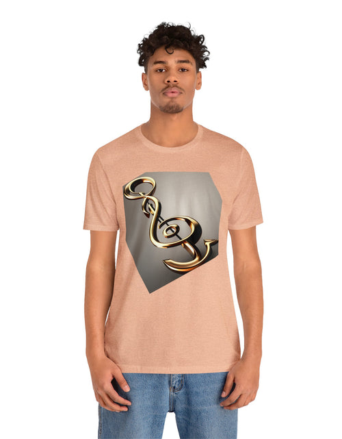 Load image into Gallery viewer, Treble Clef Unisex Jersey Short Sleeve Tee
