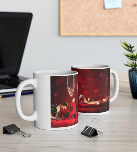 Valentine Ceramic Coffee Cups, 11oz, 15oz