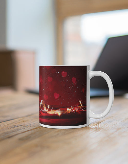 Load image into Gallery viewer, Valentine Ceramic Coffee Cups, 11oz, 15oz
