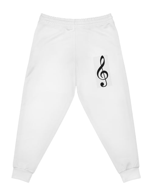 Load image into Gallery viewer, Treble Clef Athletic Joggers (AOP)
