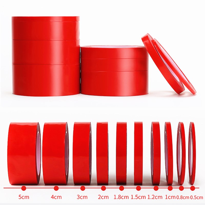 3/5/8/10/12/15/20/30/35mm Double Sided Adhesive Tape Acrylic