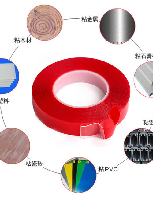 Load image into Gallery viewer, 3/5/8/10/12/15/20/30/35mm Double Sided Adhesive Tape Acrylic
