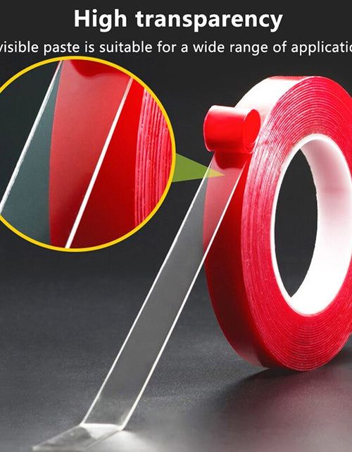 Load image into Gallery viewer, 3 Meters Super Strong Double Sided Adhesive Tape Transparent
