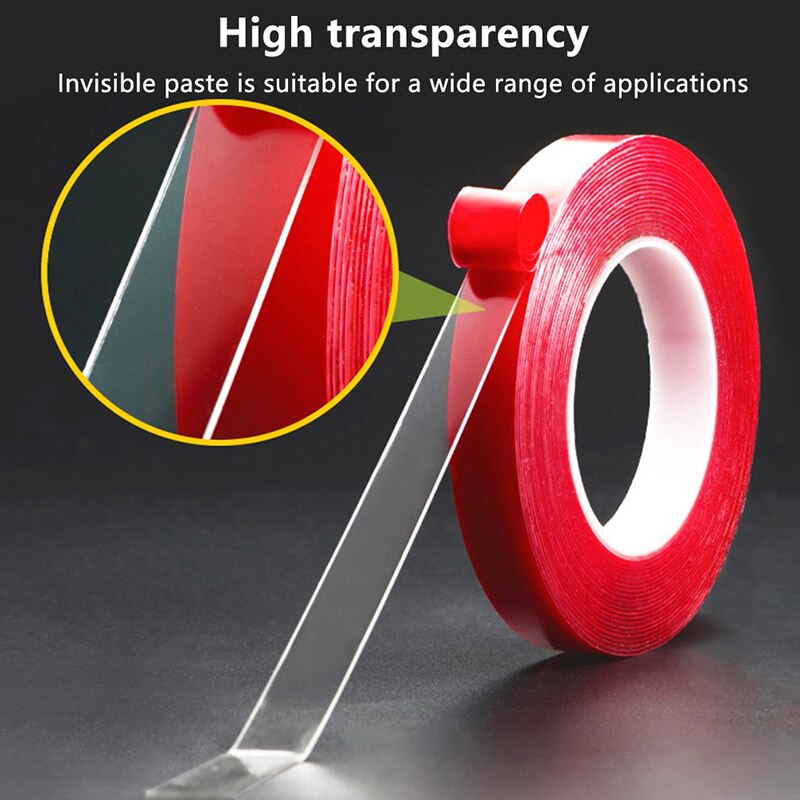 3 Meters Super Strong Double Sided Adhesive Tape Transparent