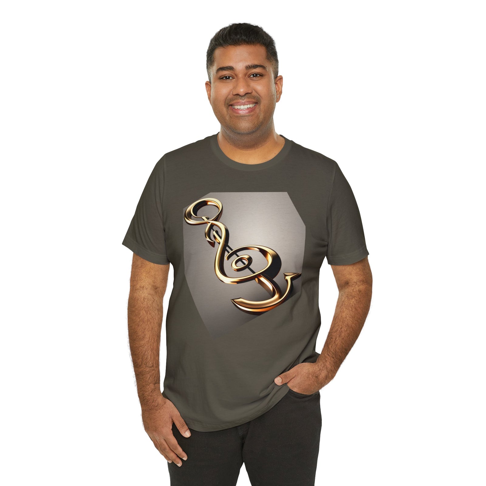 Treble Clef Unisex Jersey Short Sleeve Tee