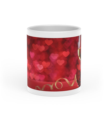 Valentine Heart-Shaped Mug
