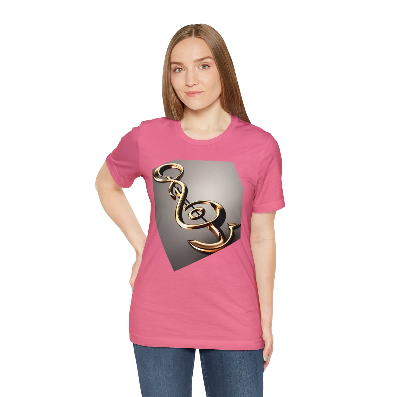 Treble Clef Unisex Jersey Short Sleeve Tee