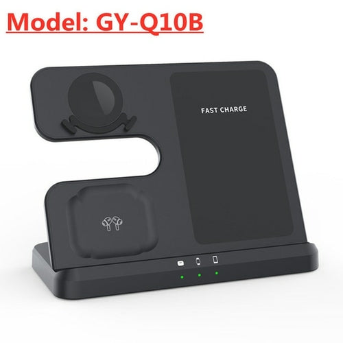 Load image into Gallery viewer, 30W 3 in 1 Wireless Charger Stand For Samsung S22 S21 S20 Ultra Galaxy
