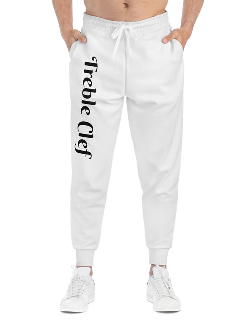 Load image into Gallery viewer, Treble Clef Athletic Joggers (AOP)
