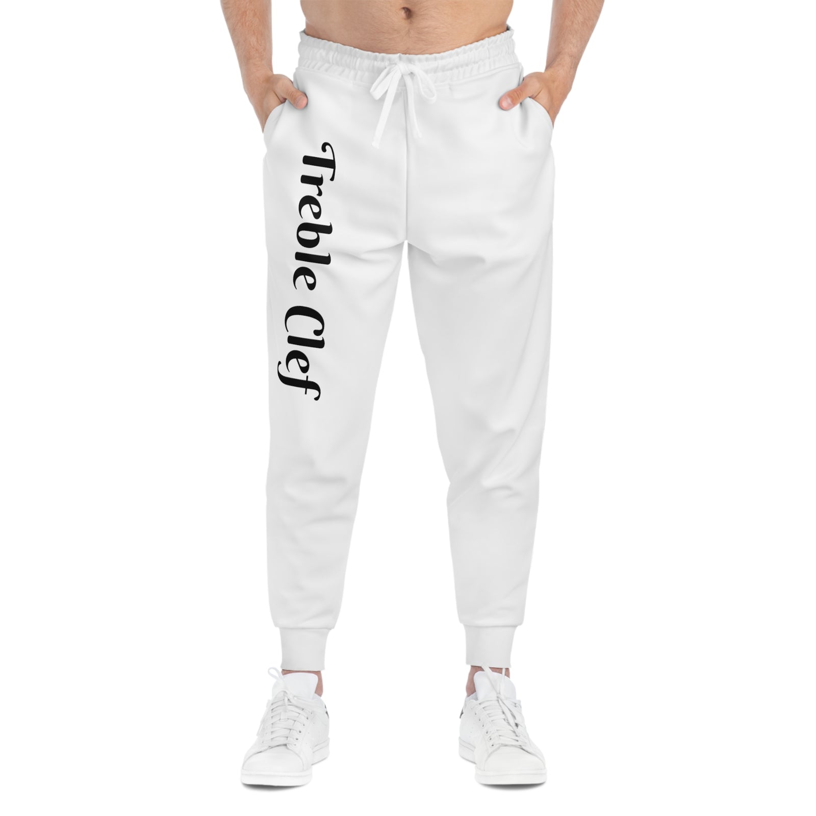 Treble Clef Athletic Joggers (AOP)