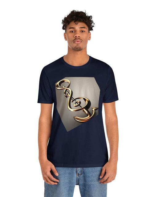 Load image into Gallery viewer, Treble Clef Unisex Jersey Short Sleeve Tee
