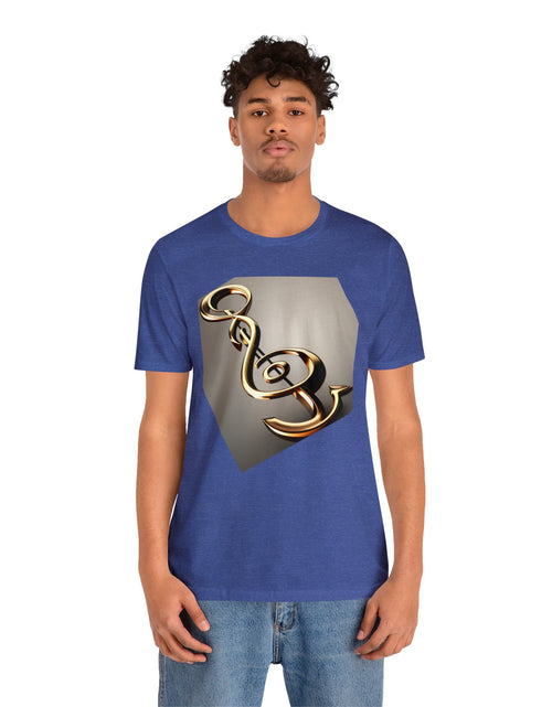 Load image into Gallery viewer, Treble Clef Unisex Jersey Short Sleeve Tee
