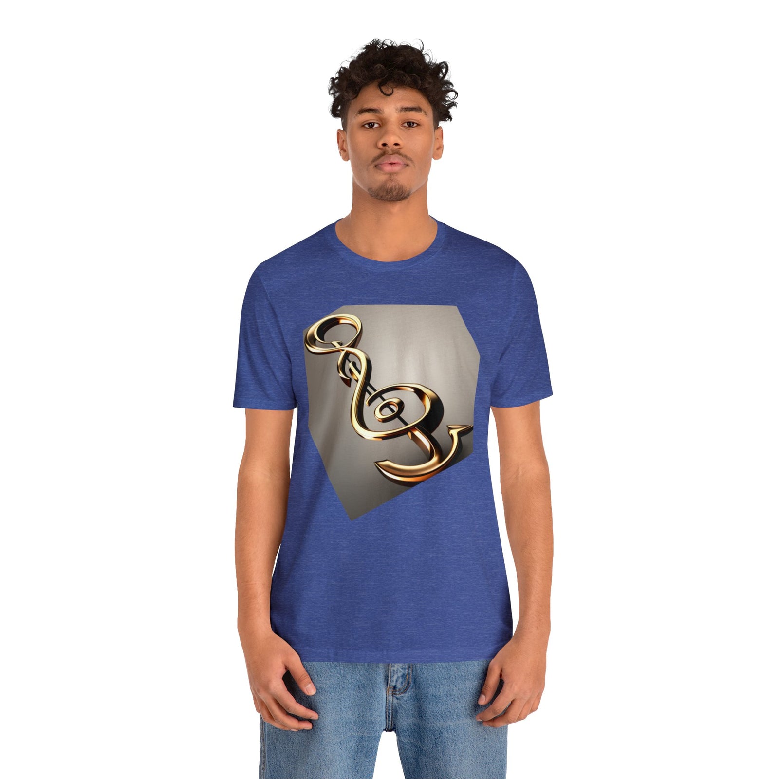 Treble Clef Unisex Jersey Short Sleeve Tee