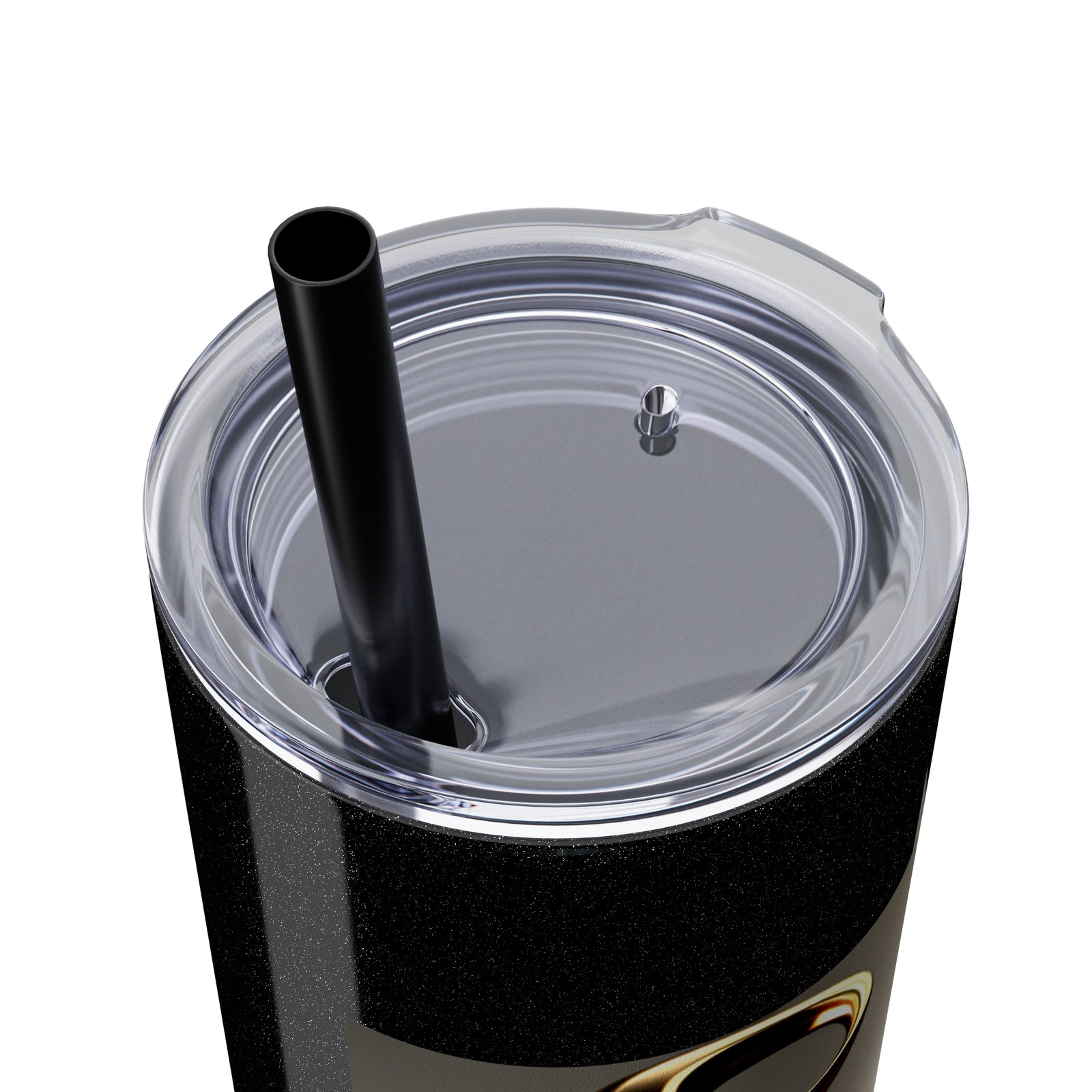 Treble Clef Skinny Tumbler with Straw, 20oz