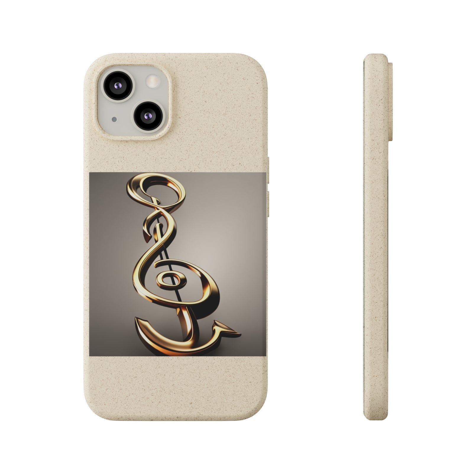 Treble Clef Biodegradable Cases