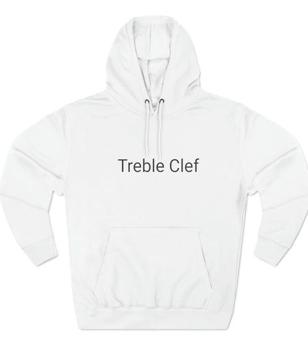 Treble Clef Unisex Premium Pullover Hoodie