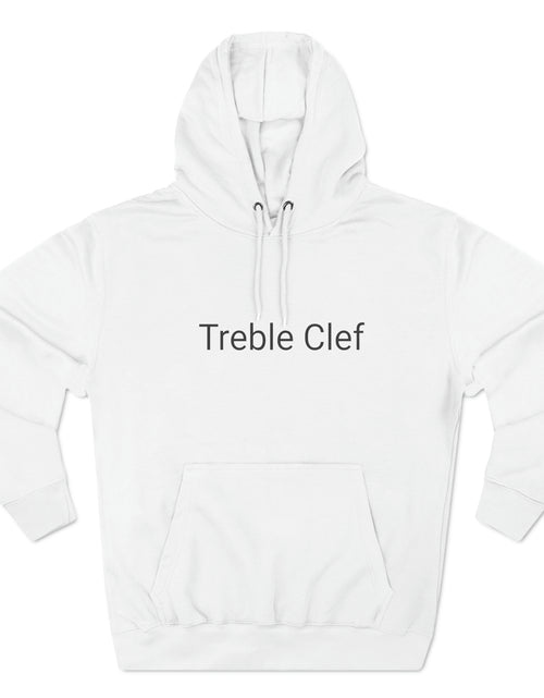 Load image into Gallery viewer, Treble Clef Unisex Premium Pullover Hoodie
