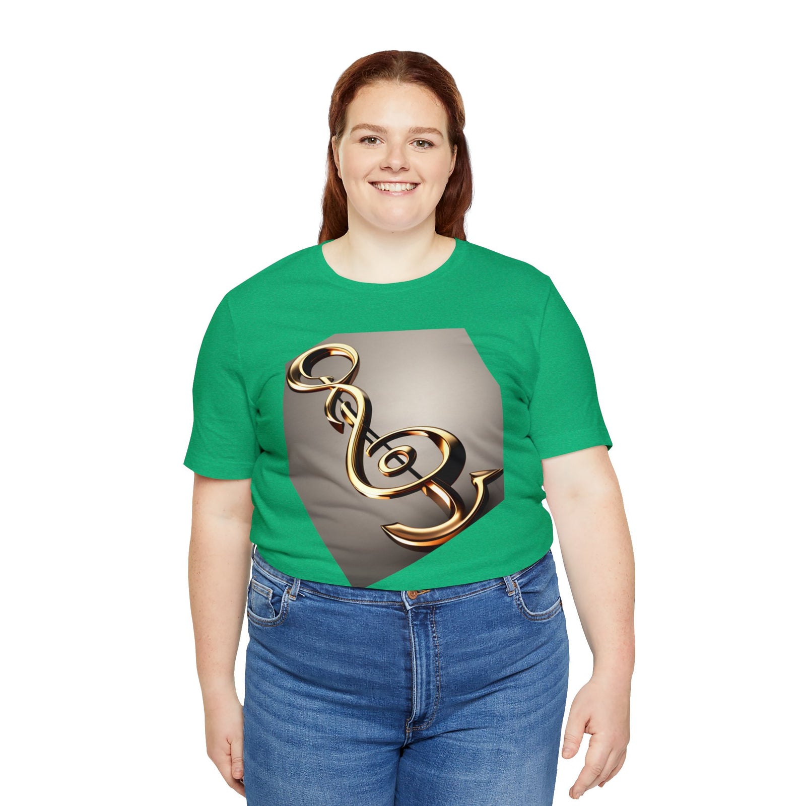 Treble Clef Unisex Jersey Short Sleeve Tee